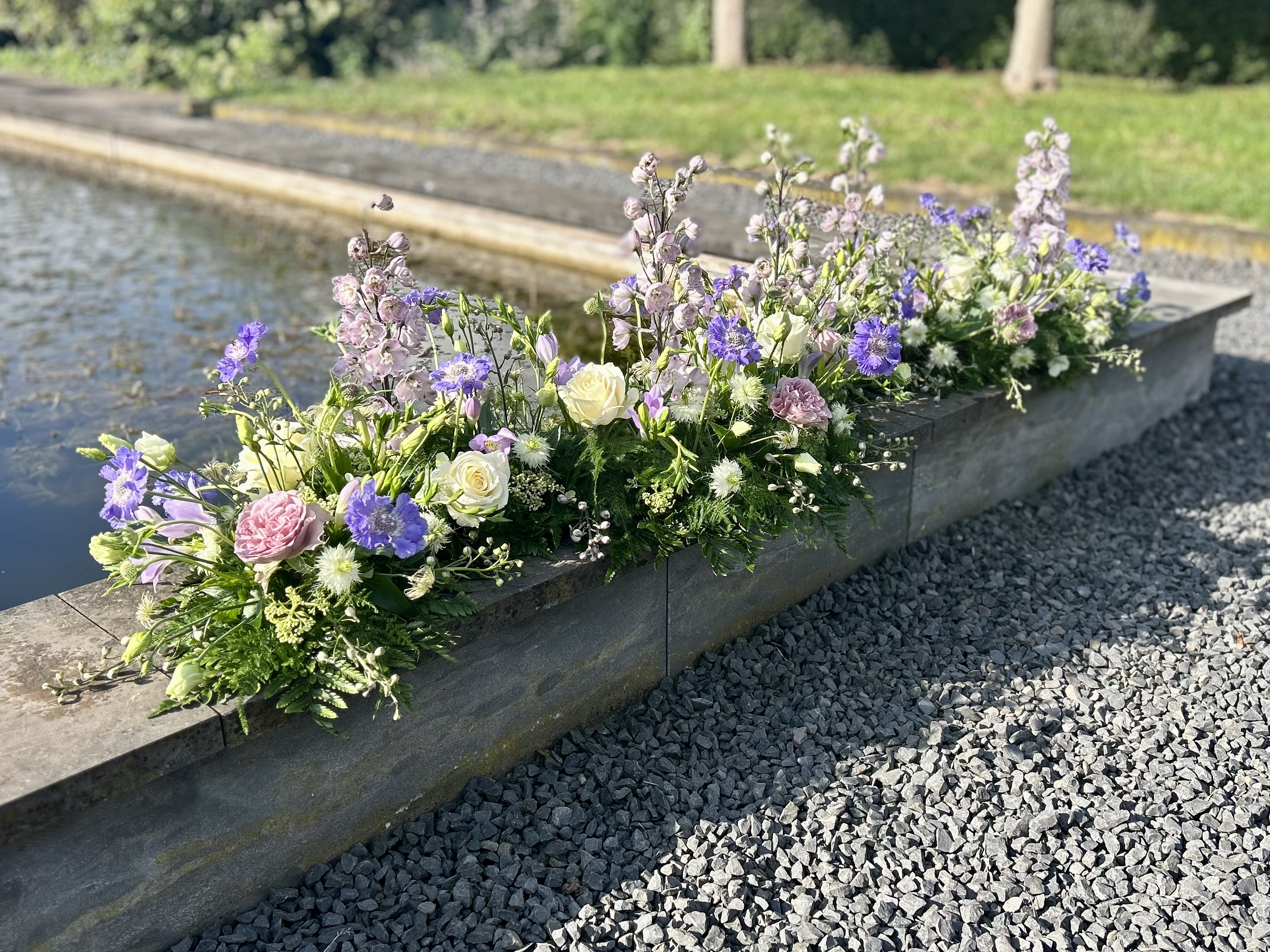 Een levenspad vol bloemen