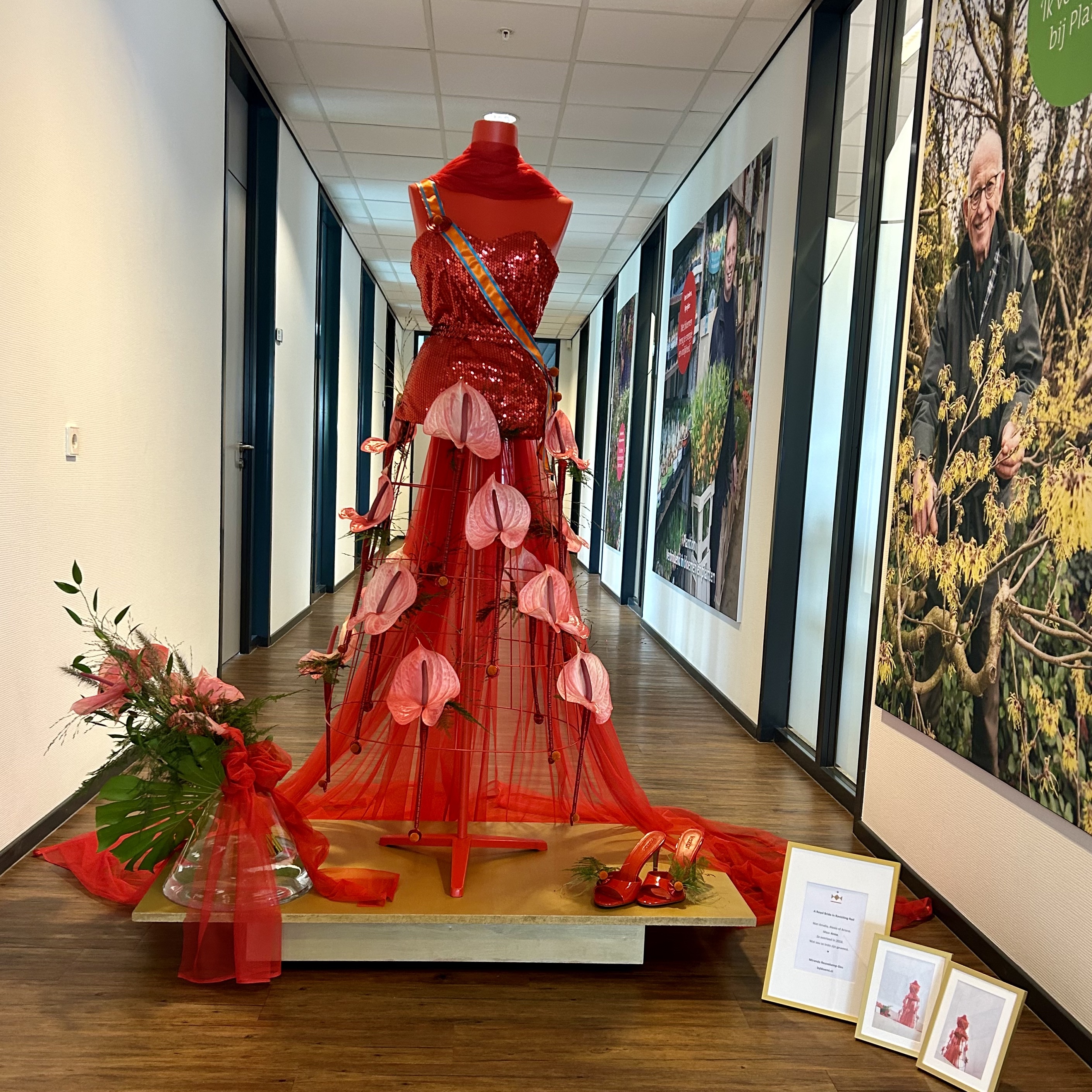 "Anna" ook aanwezig bij Open Dag Floral Academy